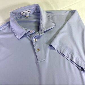 Peter Millar M Summer Comfort Men's Icy Light Blue Polo